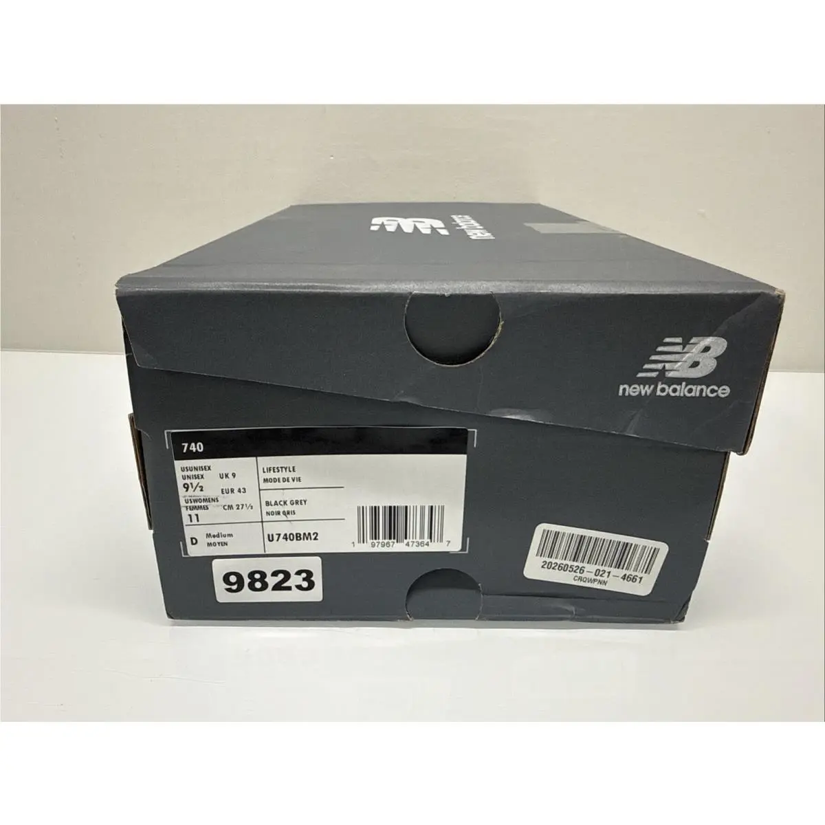 New Balance shoes - New Balance 740 - U740BM2 - Black 8