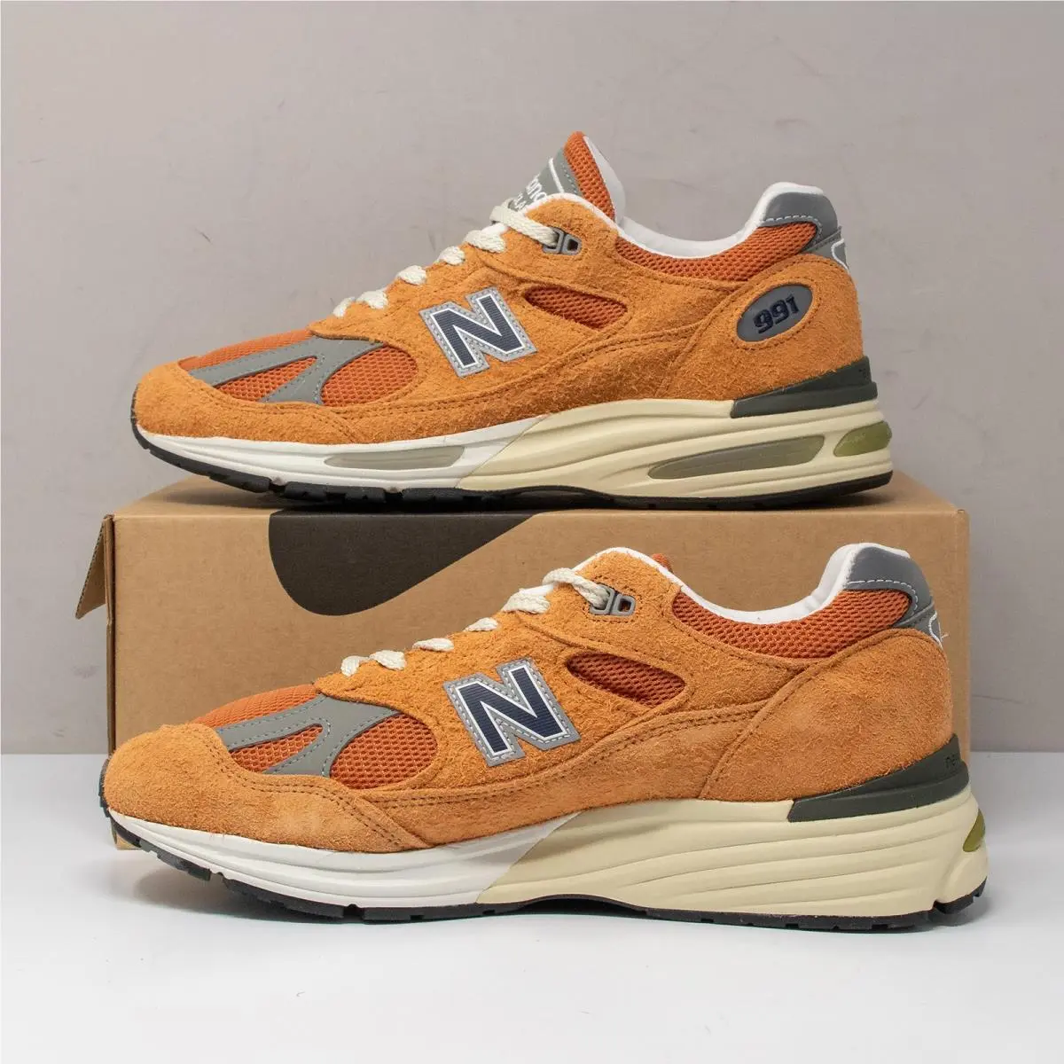 New Balance shoes - New Balance 991 v2 - U991OV2 - Orange (UPC: 198686230160) 1