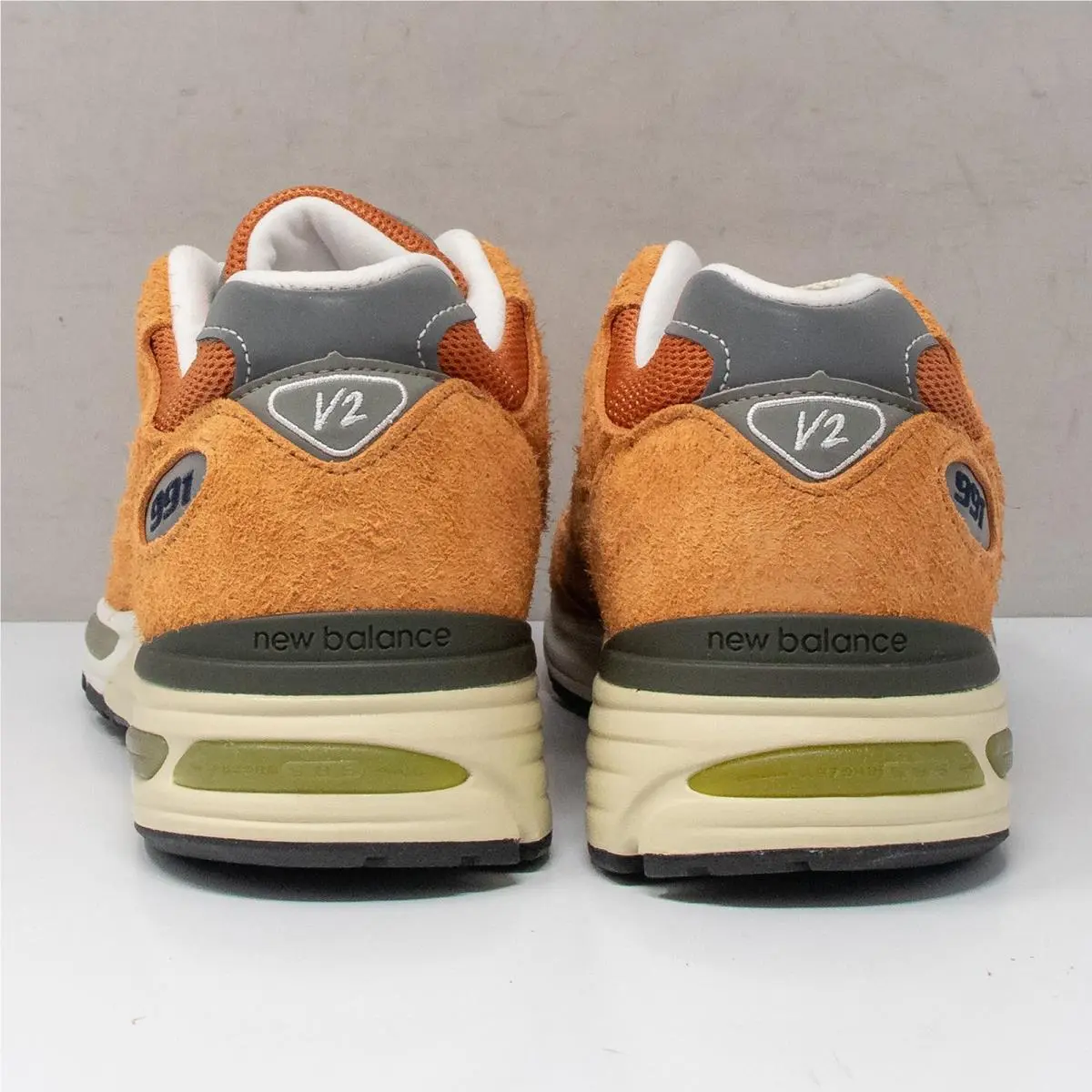 New Balance shoes - New Balance 991 v2 - U991OV2 - Orange (UPC: 198686230160) 3