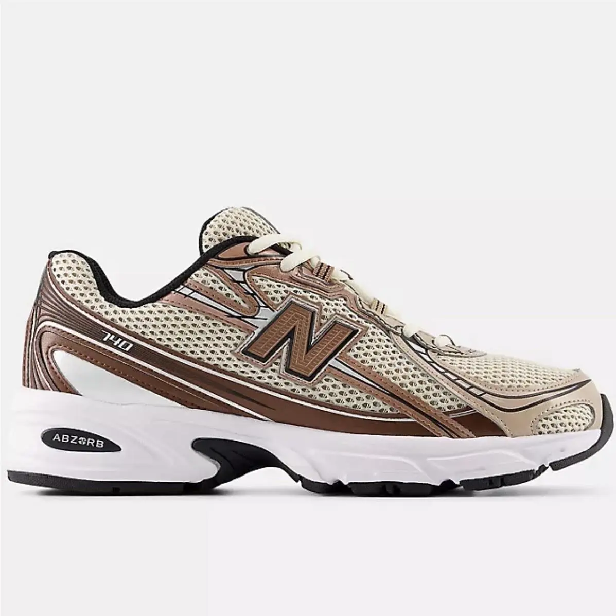 New Balance 740 Men’s Rich Oak Brown Bisque Pecan Sneakers U740BB2 US Size 10