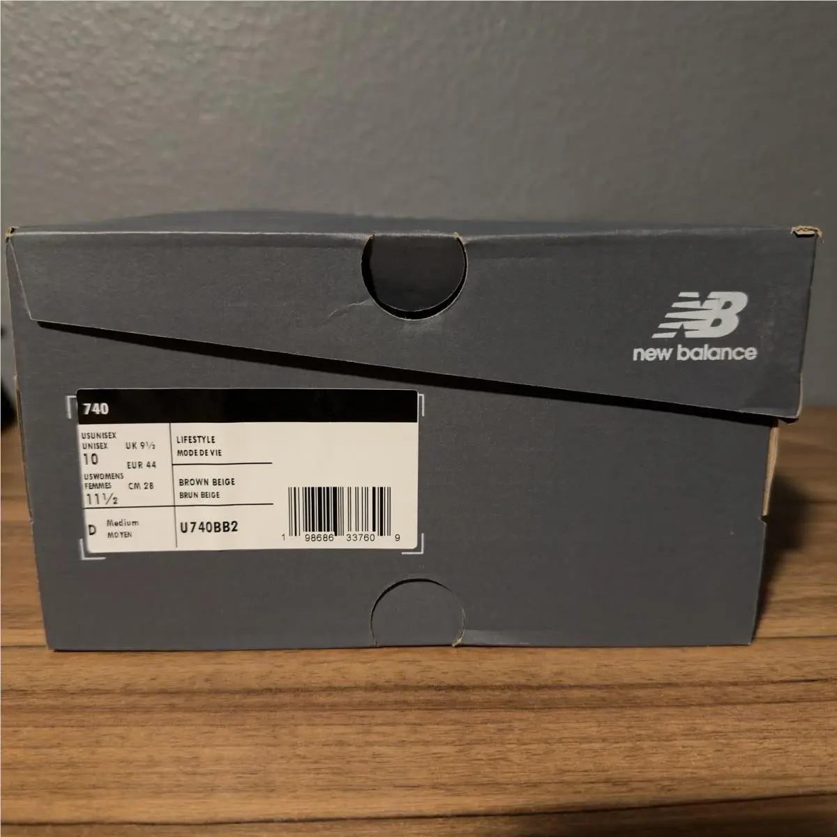 New Balance shoes - New Balance 740 - U740BB2 - Brown (UPC: 0198686337609) 8