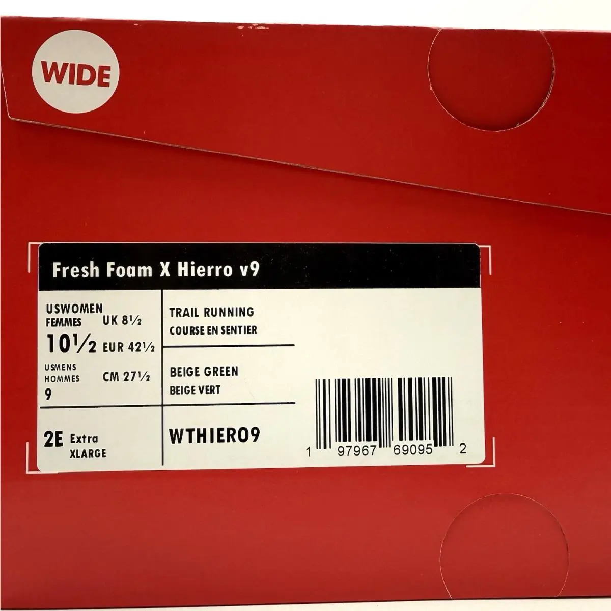 New Balance shoes - New Balance Fresh Foam X Hierro v9 - WTHIERO9 - Multicolor (UPC: 197967690952) 5