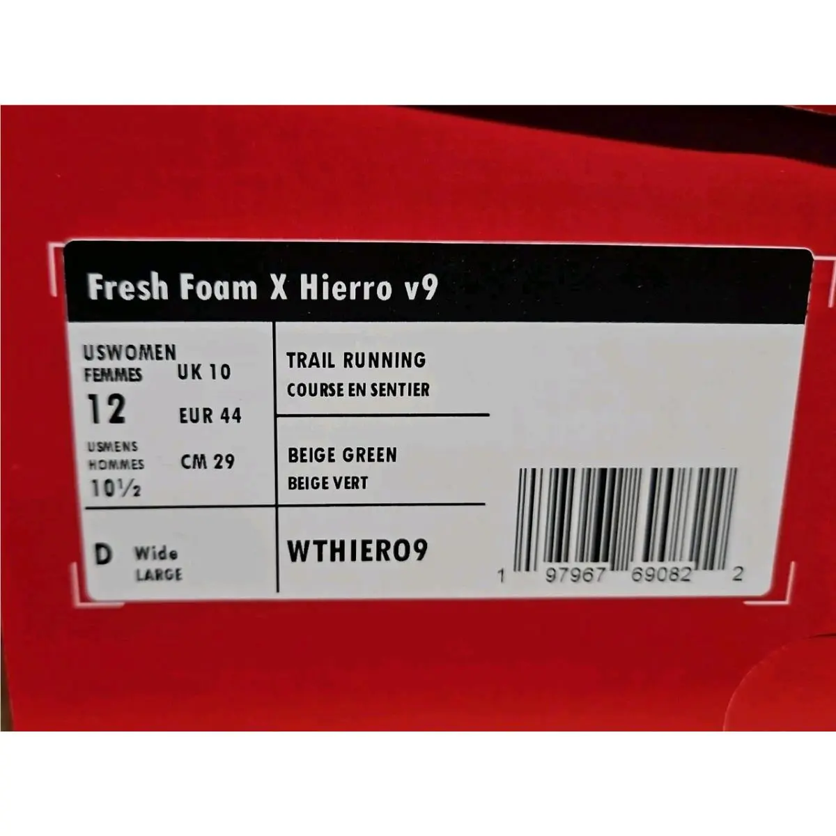 New Balance shoes - New Balance Fresh Foam X Hierro v9 - WTHIERO9 - Multicolor (UPC: 197967690822) 8