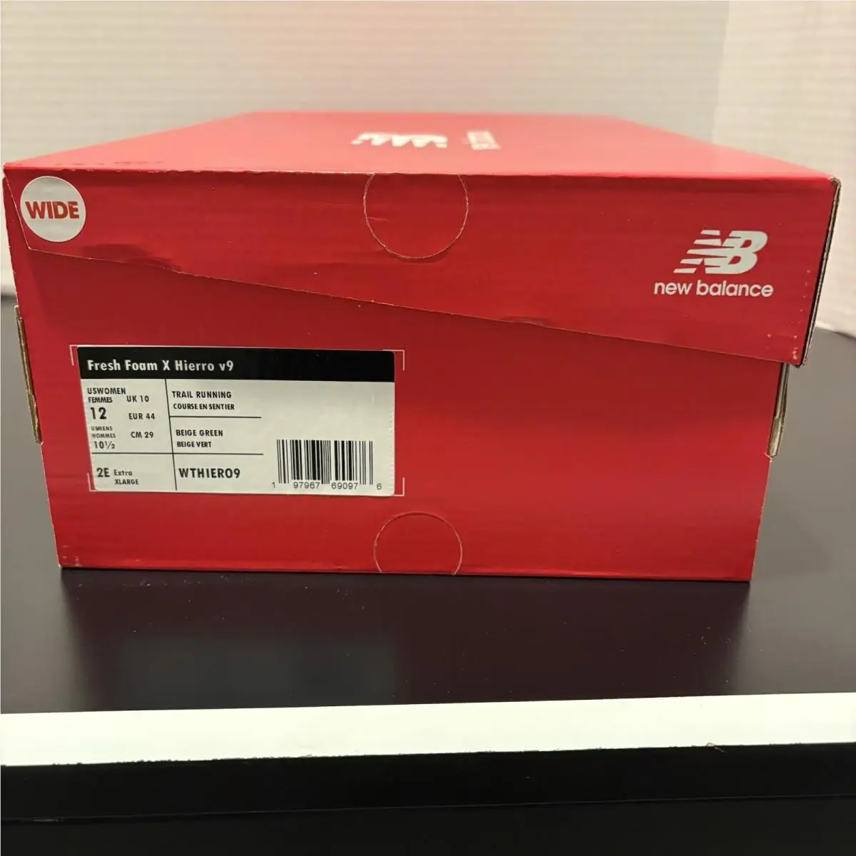 New Balance shoes - New Balance Fresh Foam Hierro - WTHIERO9 - Green (UPC: 0197967690976) 9