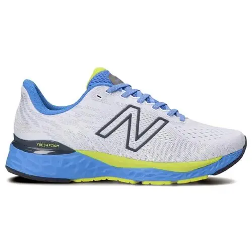 New Balance Fresh Foam 880v11 Mens Size 10 Running Shoes White/blue M880W11 New