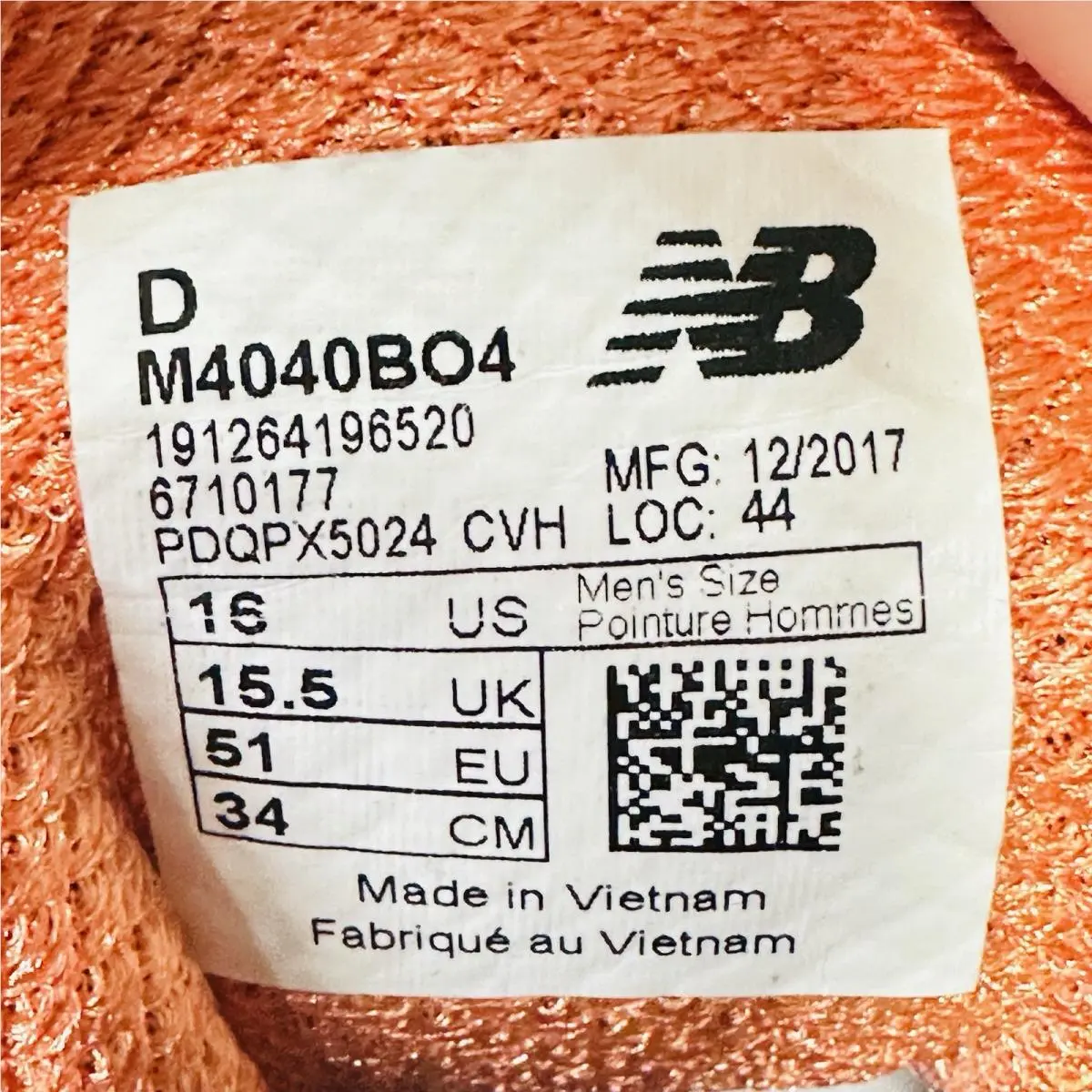 New Balance shoes - New Balance 4040 - M4040BO4 - Black 5