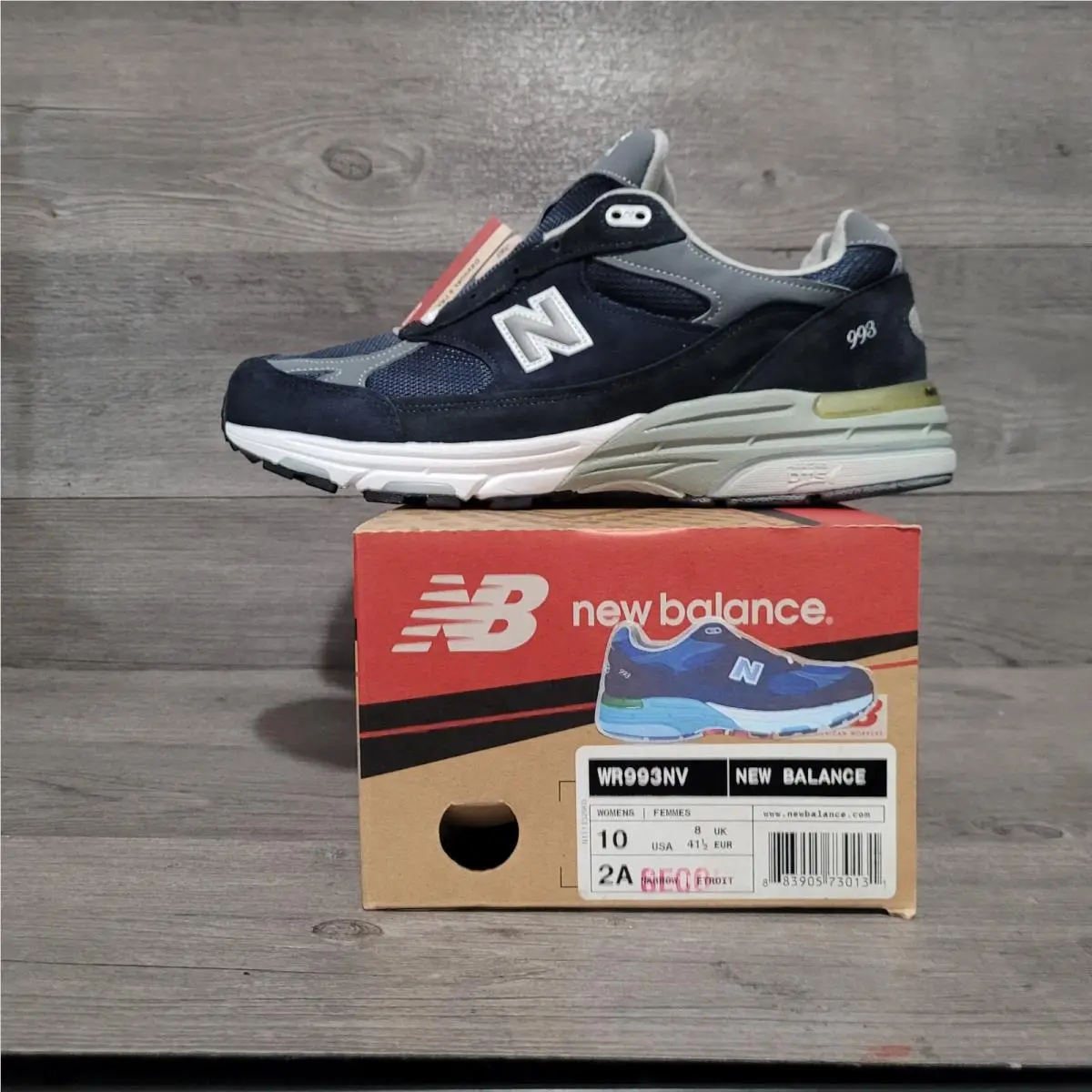 New Balance shoes - New Balance 993 - Wr993nv - Blue 0