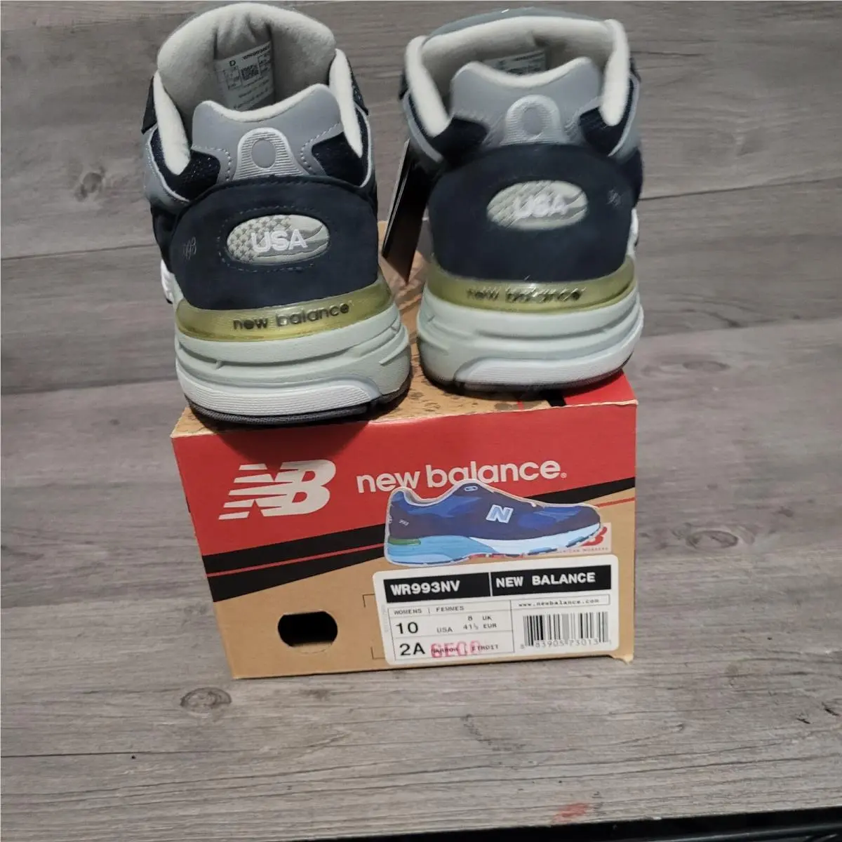 New Balance shoes - New Balance 993 - Wr993nv - Blue 1
