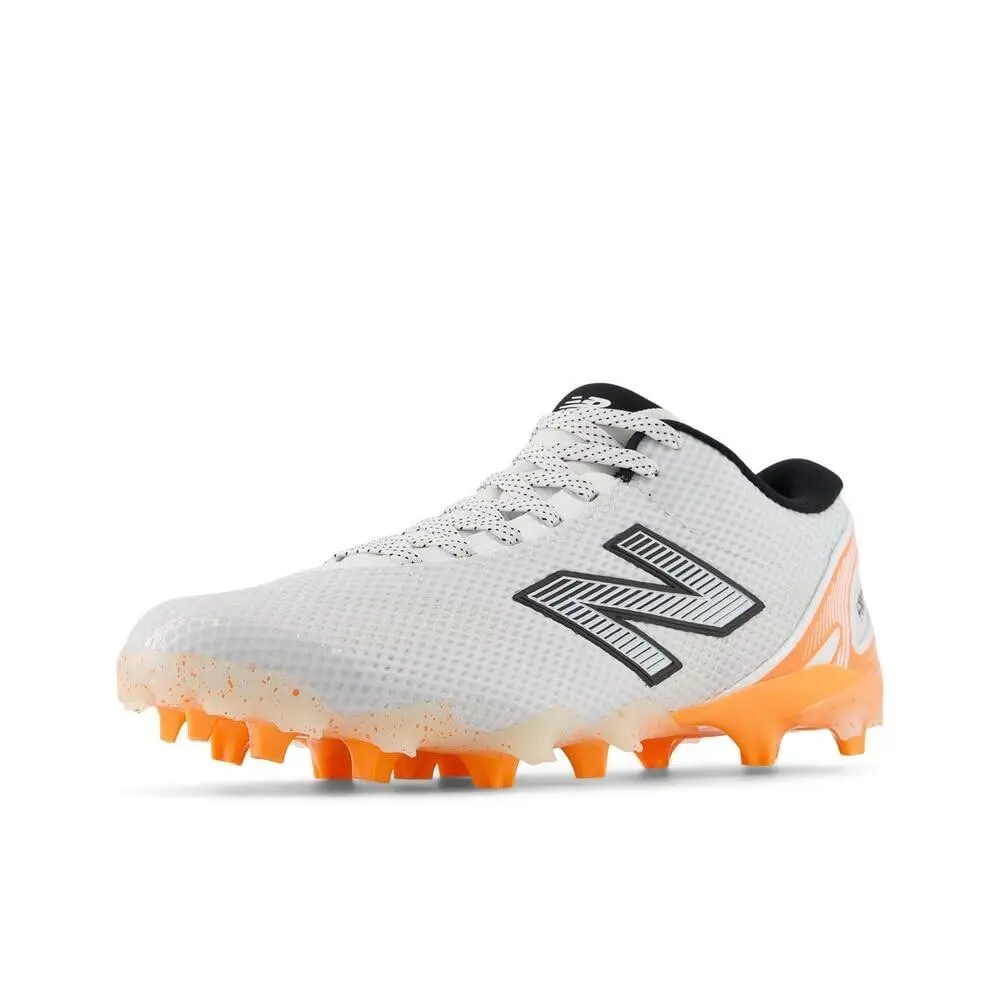 New Balance Hot Mango Black Low Cut Shoes 7.5 with Rail Technology For Agility and Traction