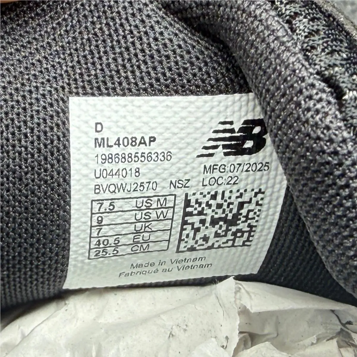New Balance shoes - ML408AP - ML408AP - Black 11