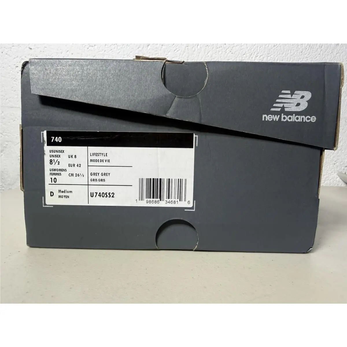 New Balance shoes - New Balance 740 - U740SS2 - Gray 7