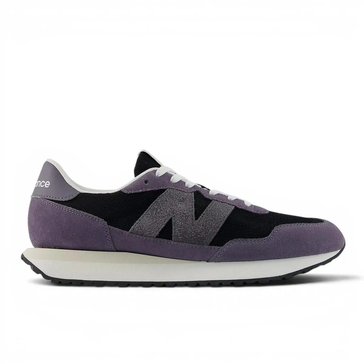 New Balance 237 Running Shoes Mens 10.5 D Shadow Grey Black Suede Mesh New