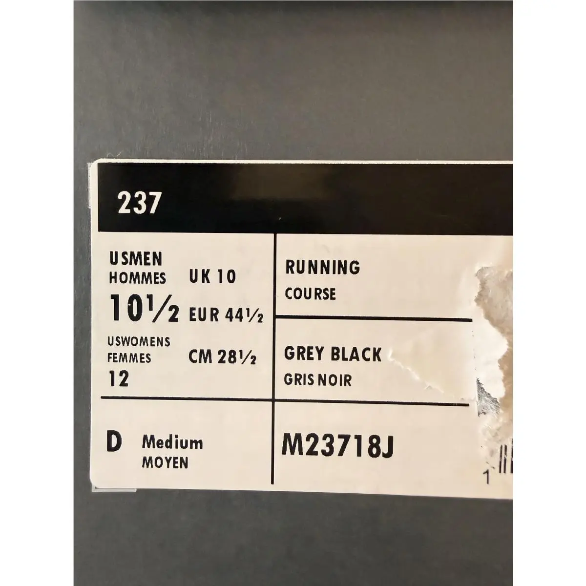 New Balance shoes - New Balance 237 - M23718J - Gray 18