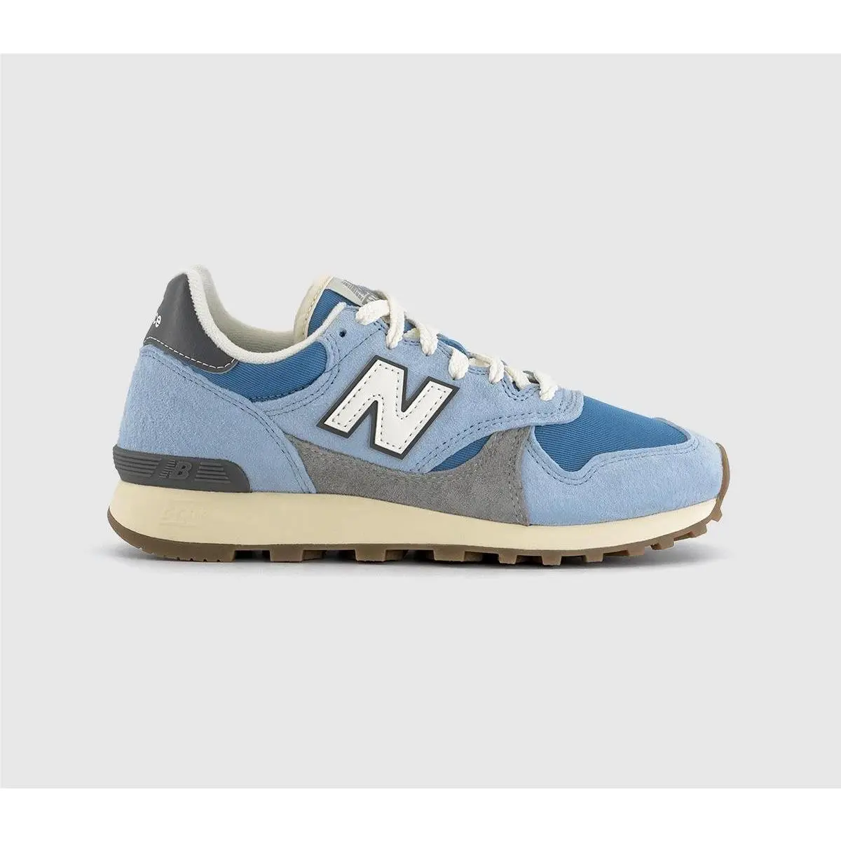 Balance 475 Light Artic Grey/blue Laguna U475FB Sz 9.5
