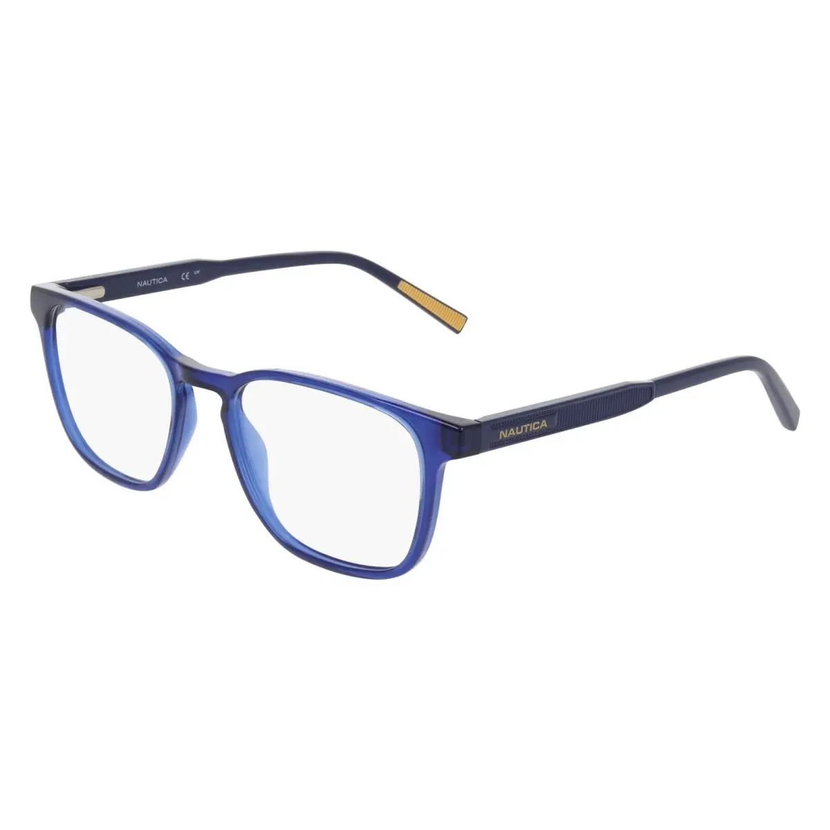 Nautica N 8200 Cobalt Crystal 400 Size 54 Eyeglasses