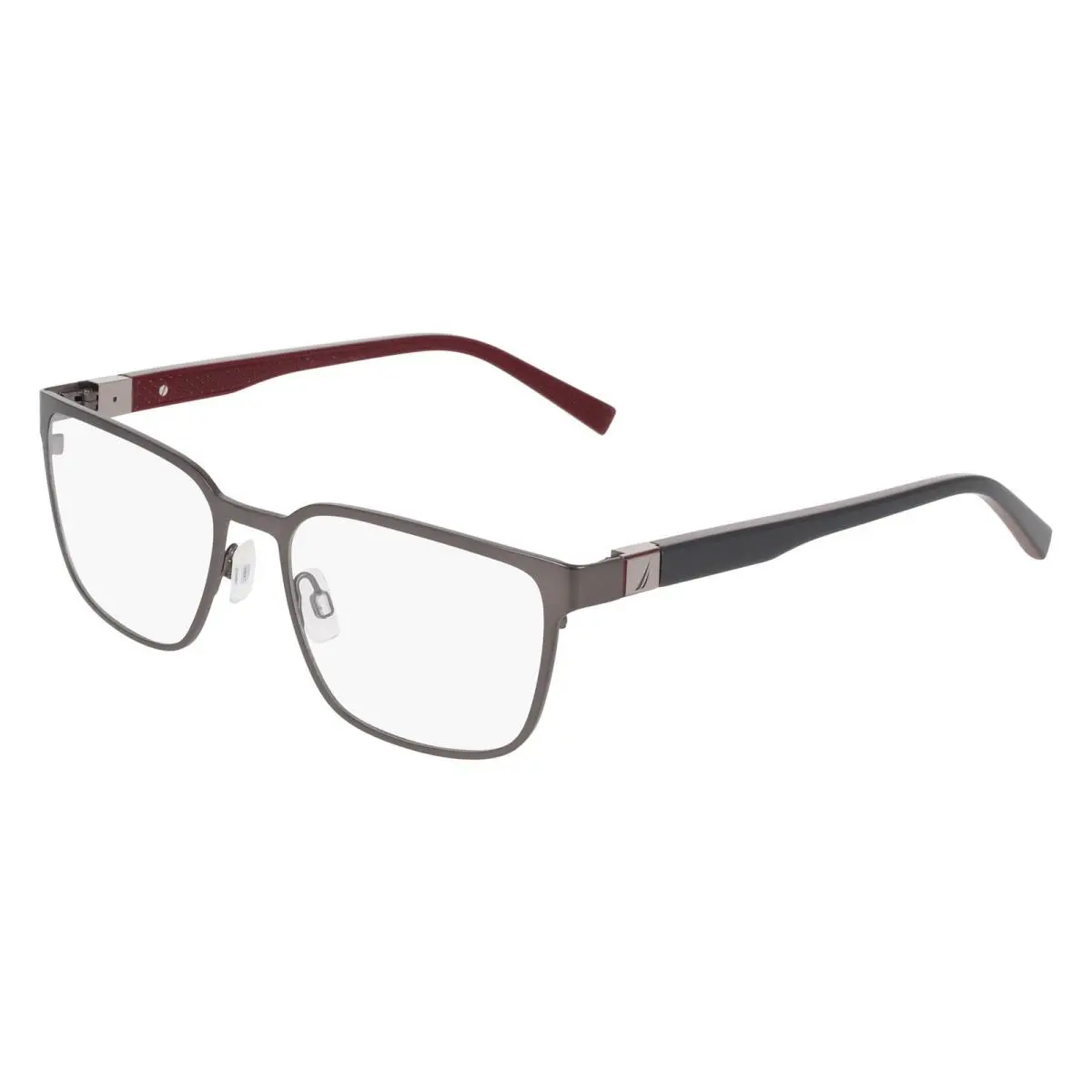 Nautica N-7351 030 Satin Gunmetal Eyeglasses 54/18/145