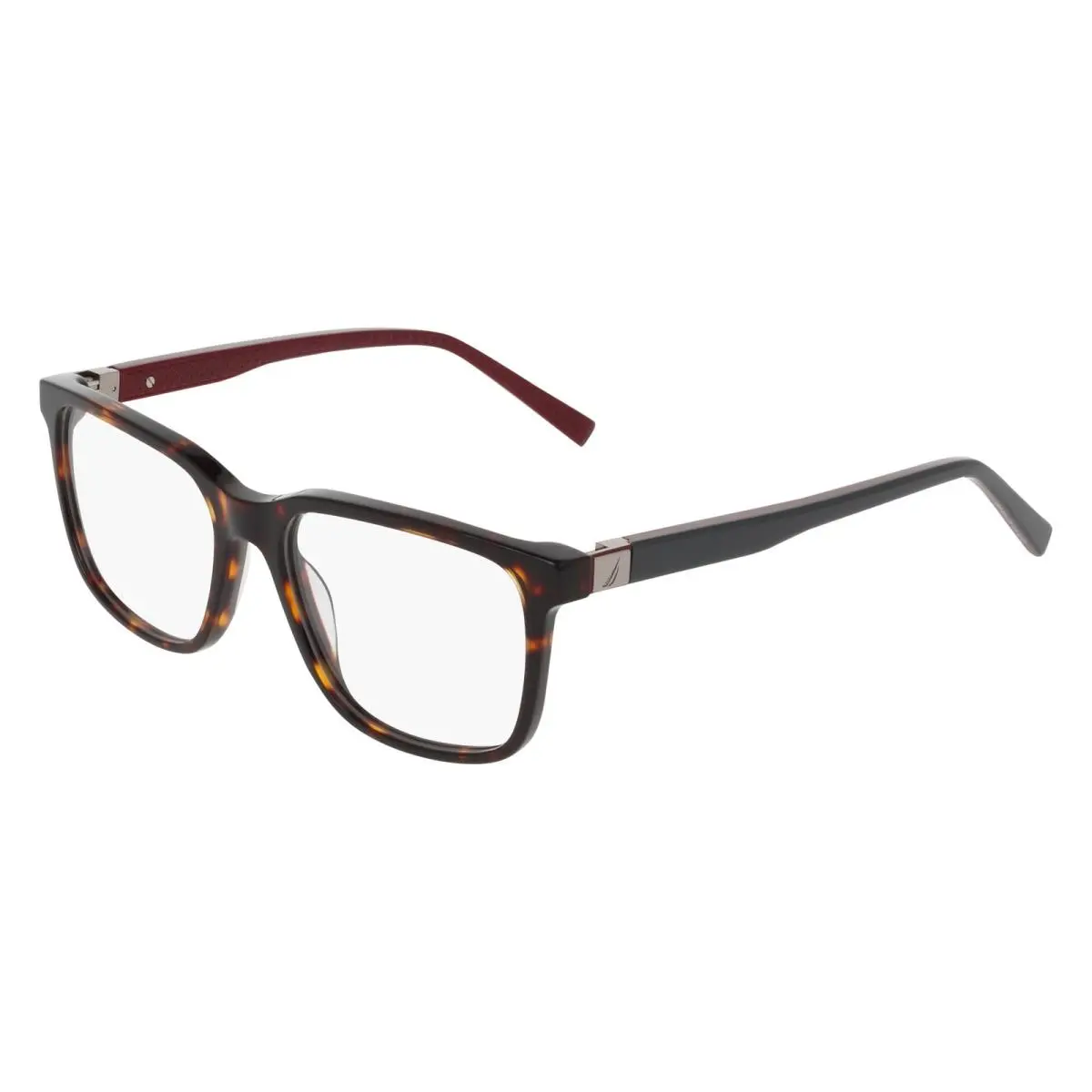 Nautica N 8198 Dark Tortoise 206 Size 55 Eyeglasses