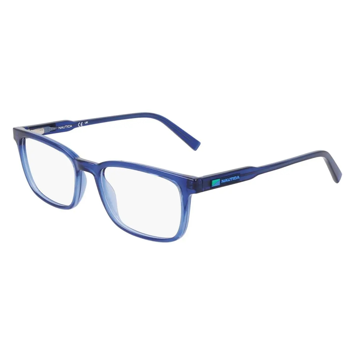 Nautica N 8191 Bolt Blue Crystal 430 Size 54 Eyeglasses