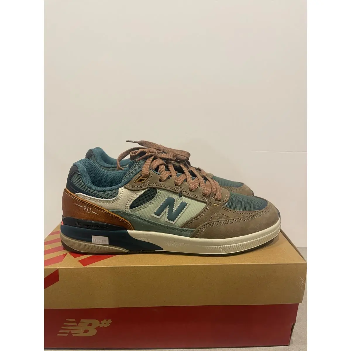 New Balance Numeric Andrew Reynolds 933 Skate Shoes Green Mens 9.5