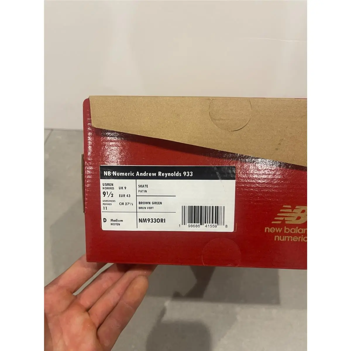 New Balance shoes - New Balance Numeric - Numeric - NM933ORI - Green 19
