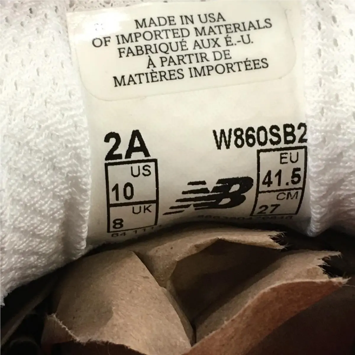New Balance shoes - New Balance 860v2 - W860SB2 - White 12