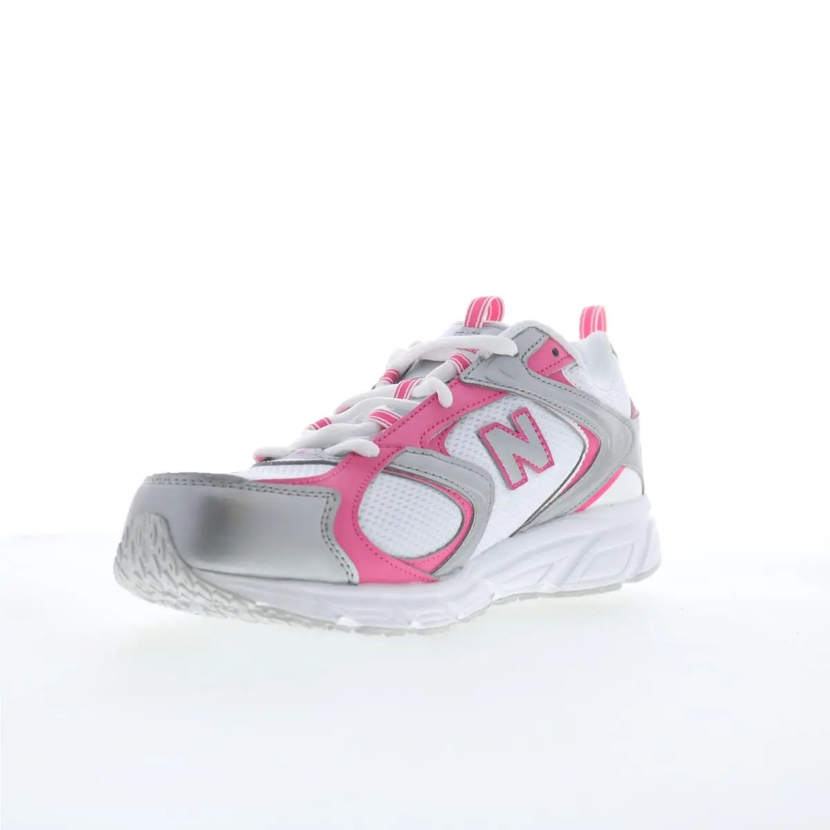New Balance shoes - ML408NP - ML408NP - White/Silver Metallic/Dragon Berry (UPC: 198686079196) 2