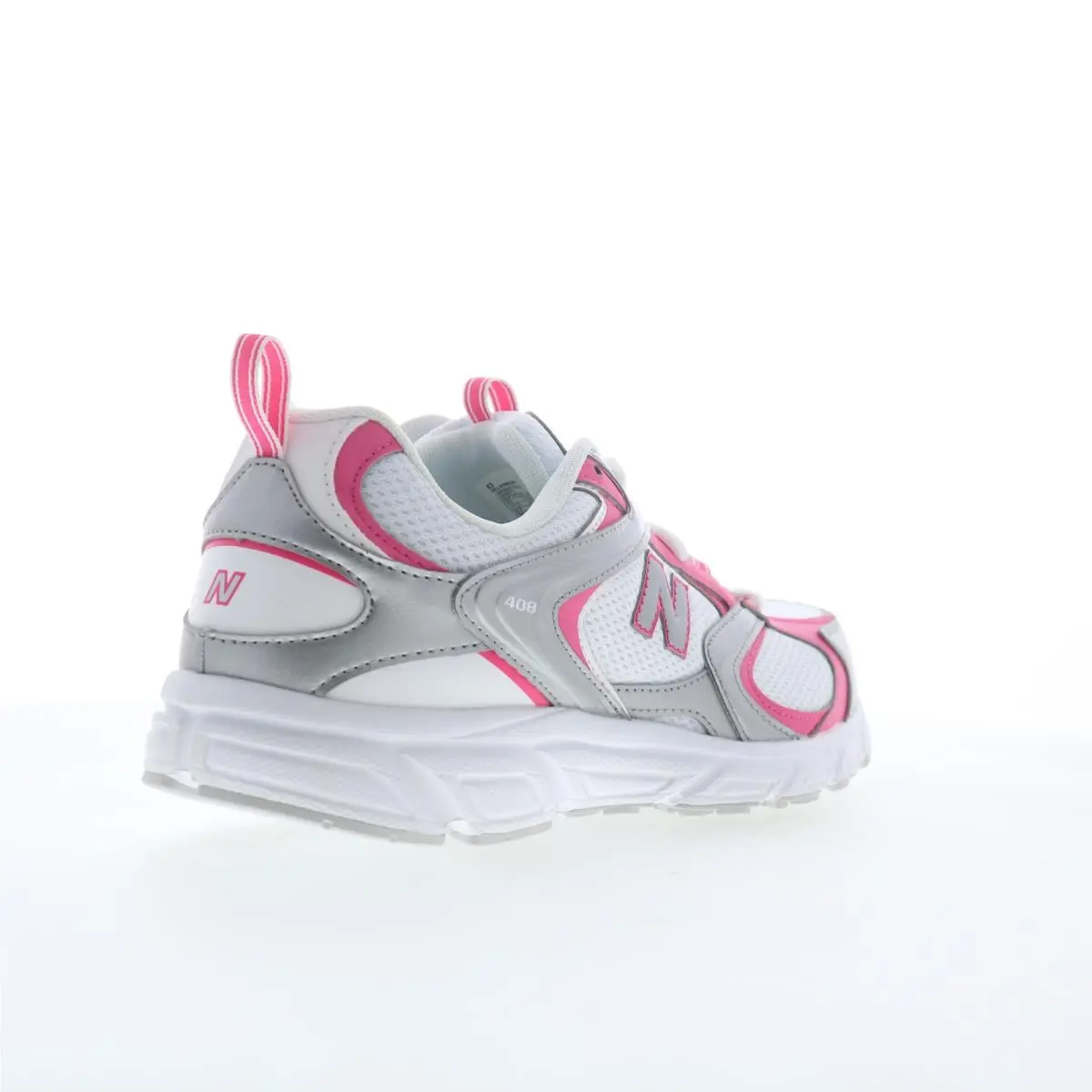 New Balance shoes - ML408NP - ML408NP - White/Silver Metallic/Dragon Berry (UPC: 198686079196) 6