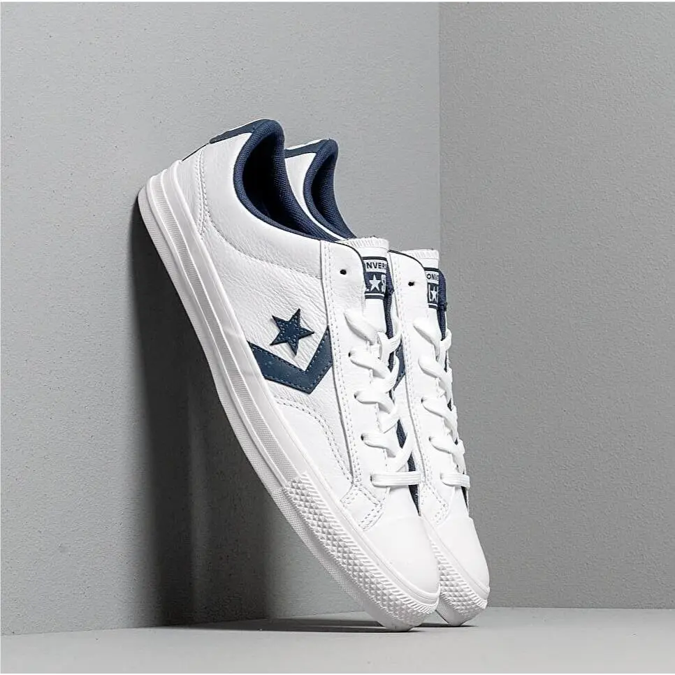 Converse shoes - Converse Star Player 76 Premium Canva - 159740C - White (UPC: 888755237441) 0