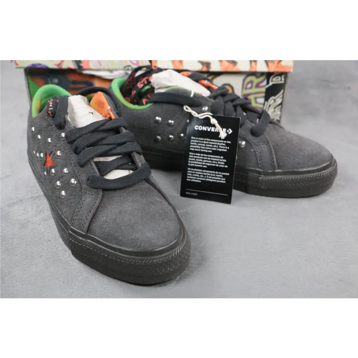 Converse shoes - Converse One Star Ox - One Star - A01763C - Black (UPC: 0194433708777) 0