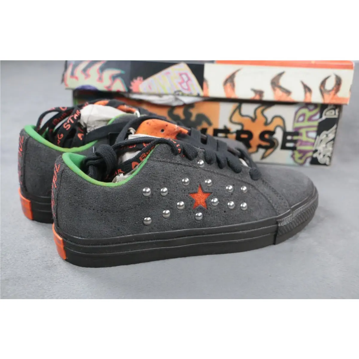 Converse shoes - Converse One Star Ox - One Star - A01763C - Black (UPC: 0194433708777) 7