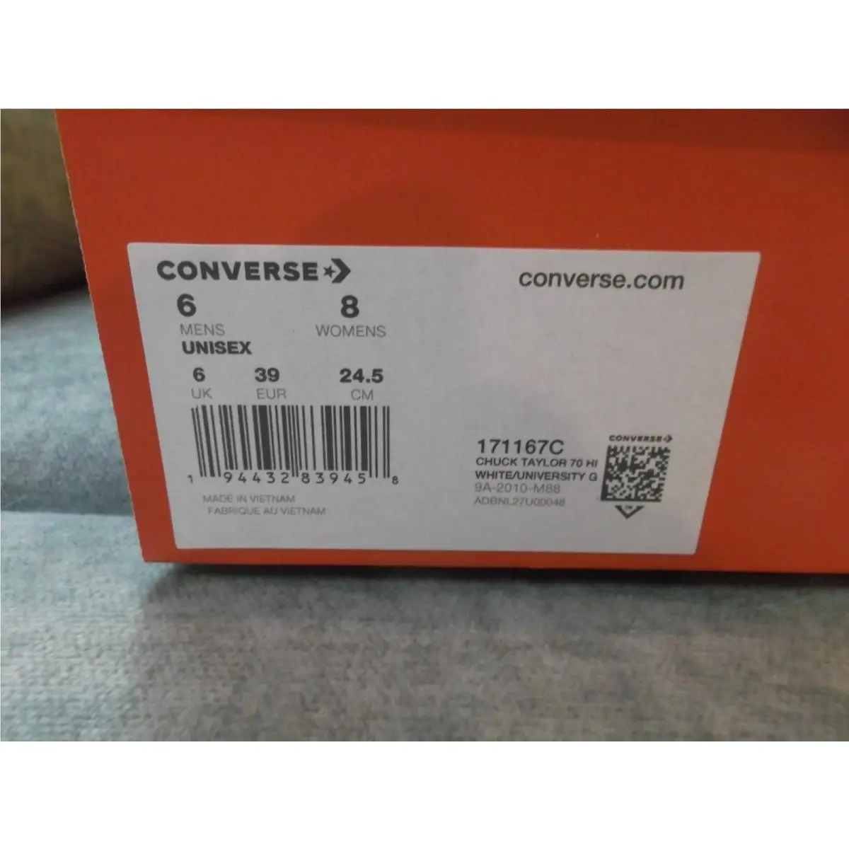 Converse shoes - Chuck 70 - Chuck - White (UPC: 194432839458) 0