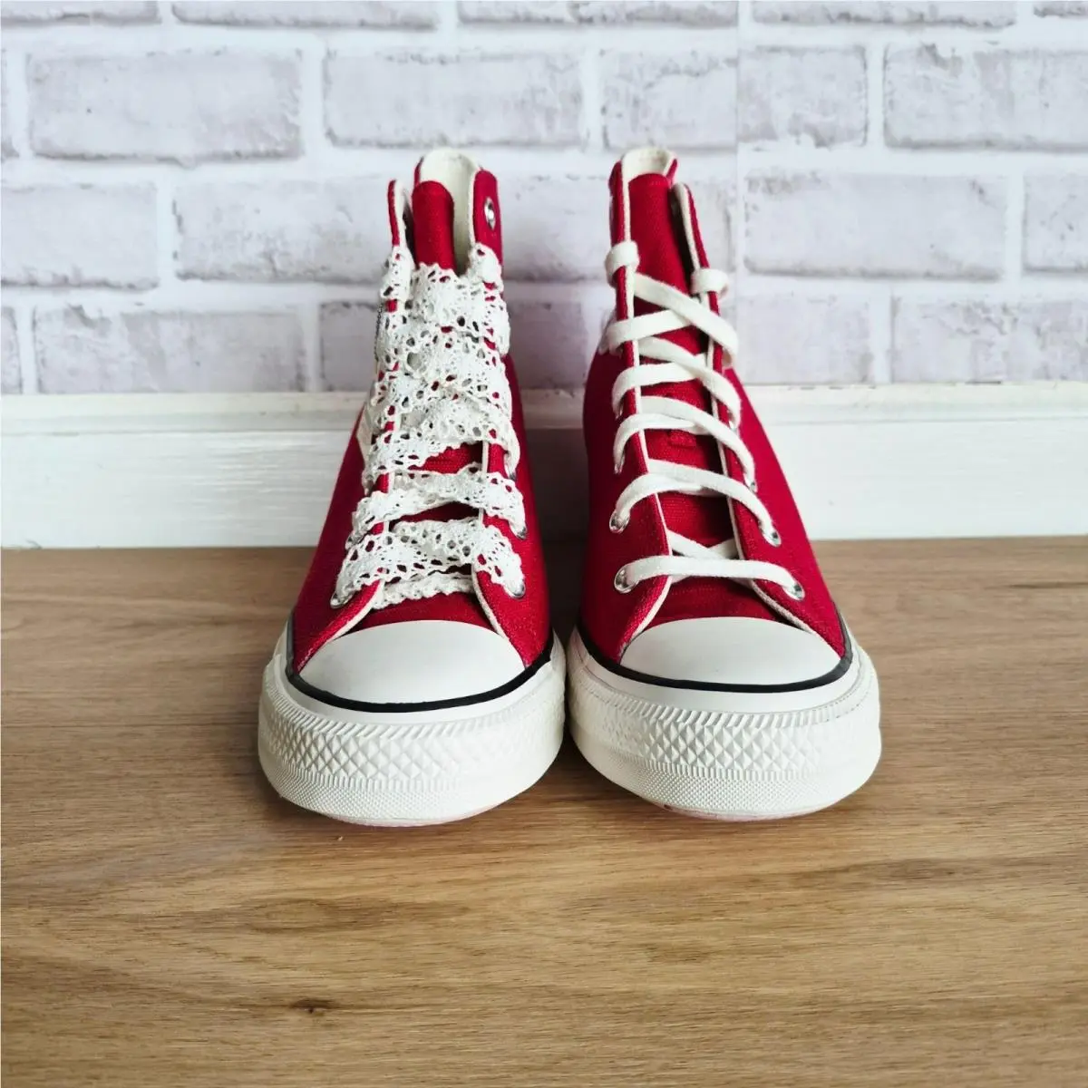 Converse shoes - Converse Cchuk Taylor Wedge - Cchuk Taylor Wedge - A12569C - Red (UPC: 194435402109) 2