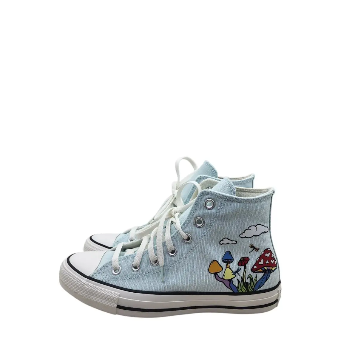 Converse Chuck Taylor Mushroom Chance Of Rain High Top Lace Up Sneakers Size 8