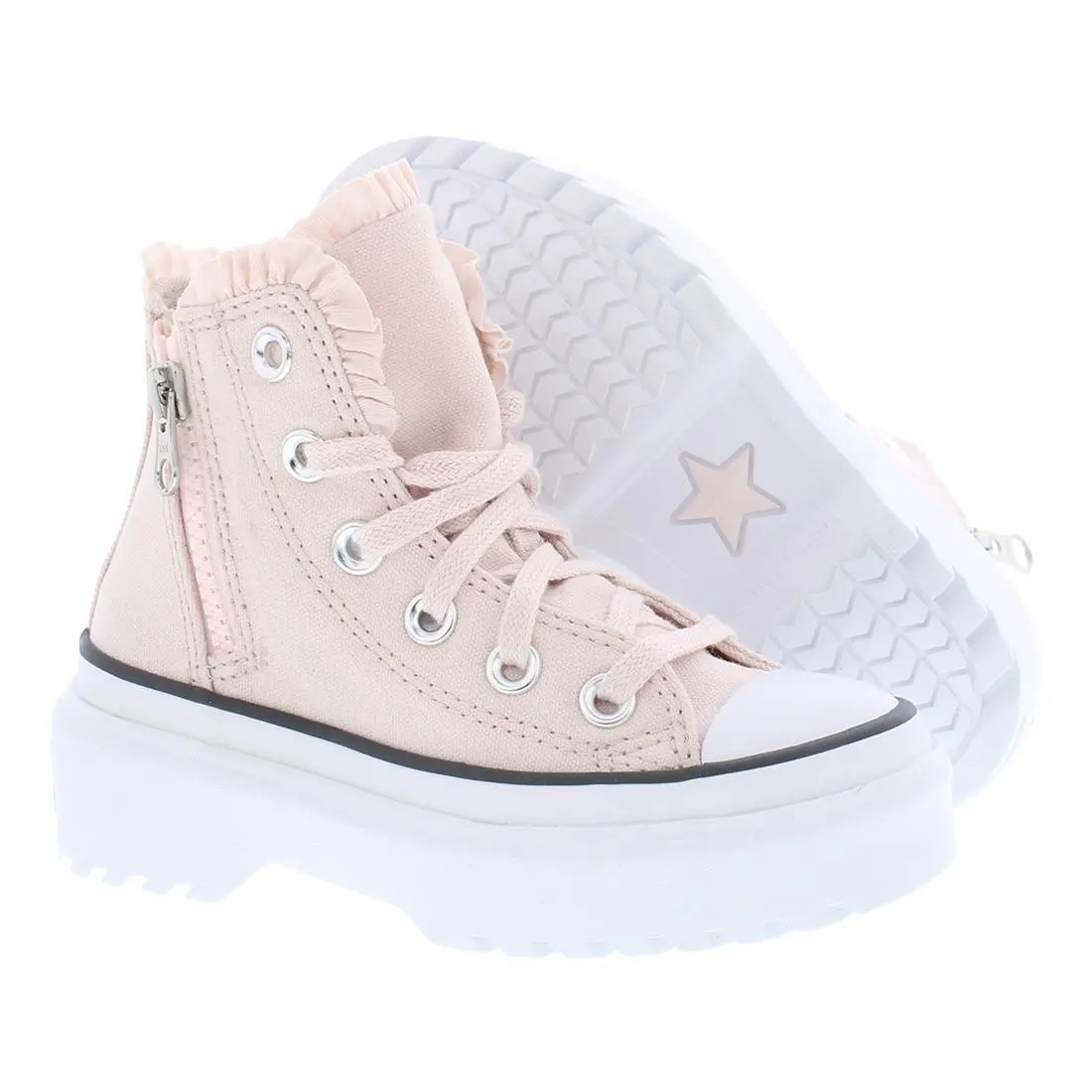 Converse Chuck Taylor All Star Lugged Lift High GS Girls Shoes Size 11 Color: