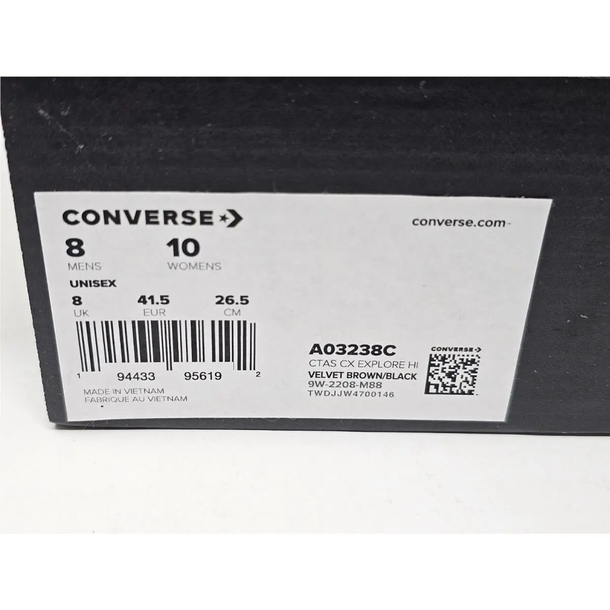 Converse shoes - Converse Chuck Taylor All Star CX High - A03238C - Brown and pink (UPC: 194433956192) 0