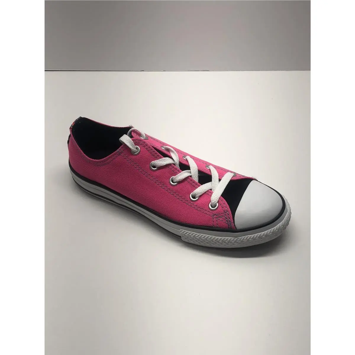 Converse Chuck Taylor All Star OX Neon Pink Shoes Womens 3.5
