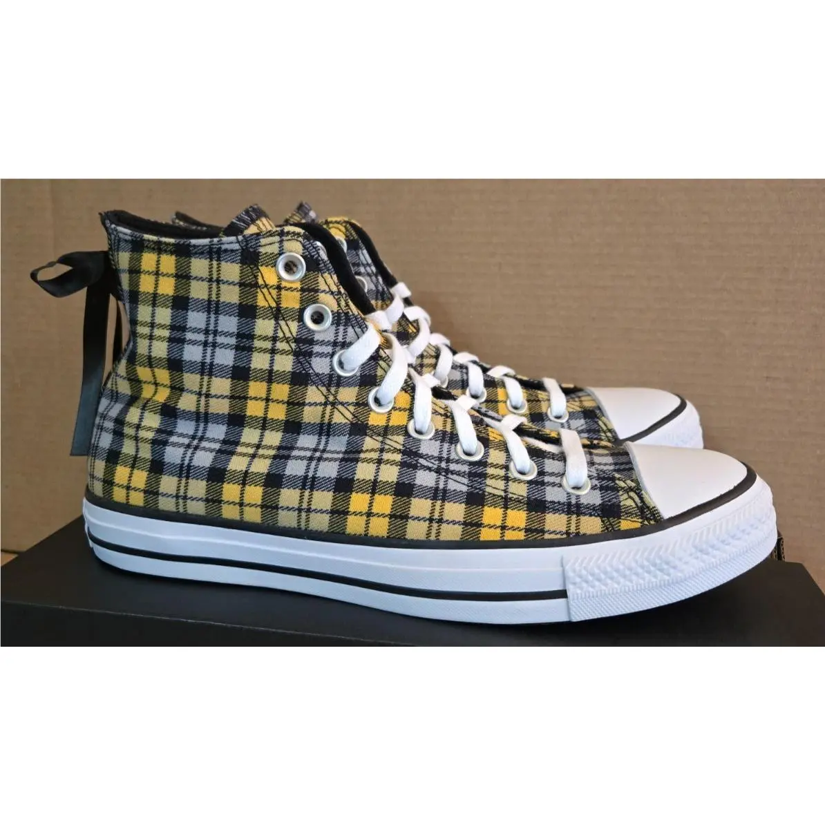 Converse shoes - Converse CTAS Hi - CTAS - A16518F - Black/Yellow/White (UPC: 194435650227) 2