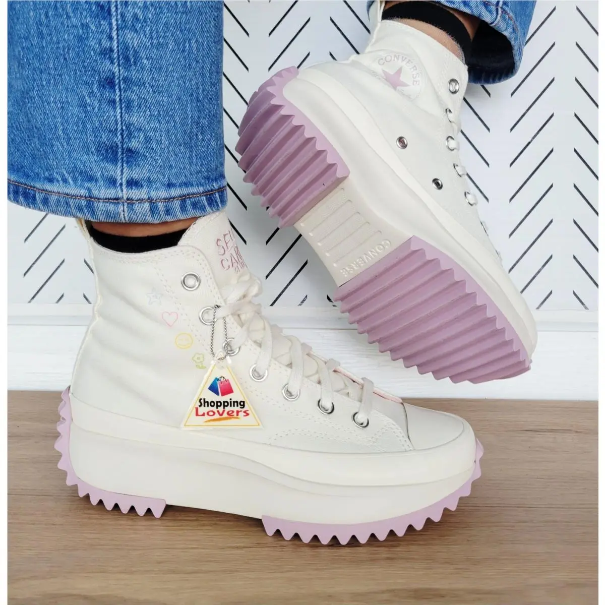 Converse shoes - Converse Run Star Hike - Run Star Hike - A08217 - Cream (UPC: 194434505214) 0