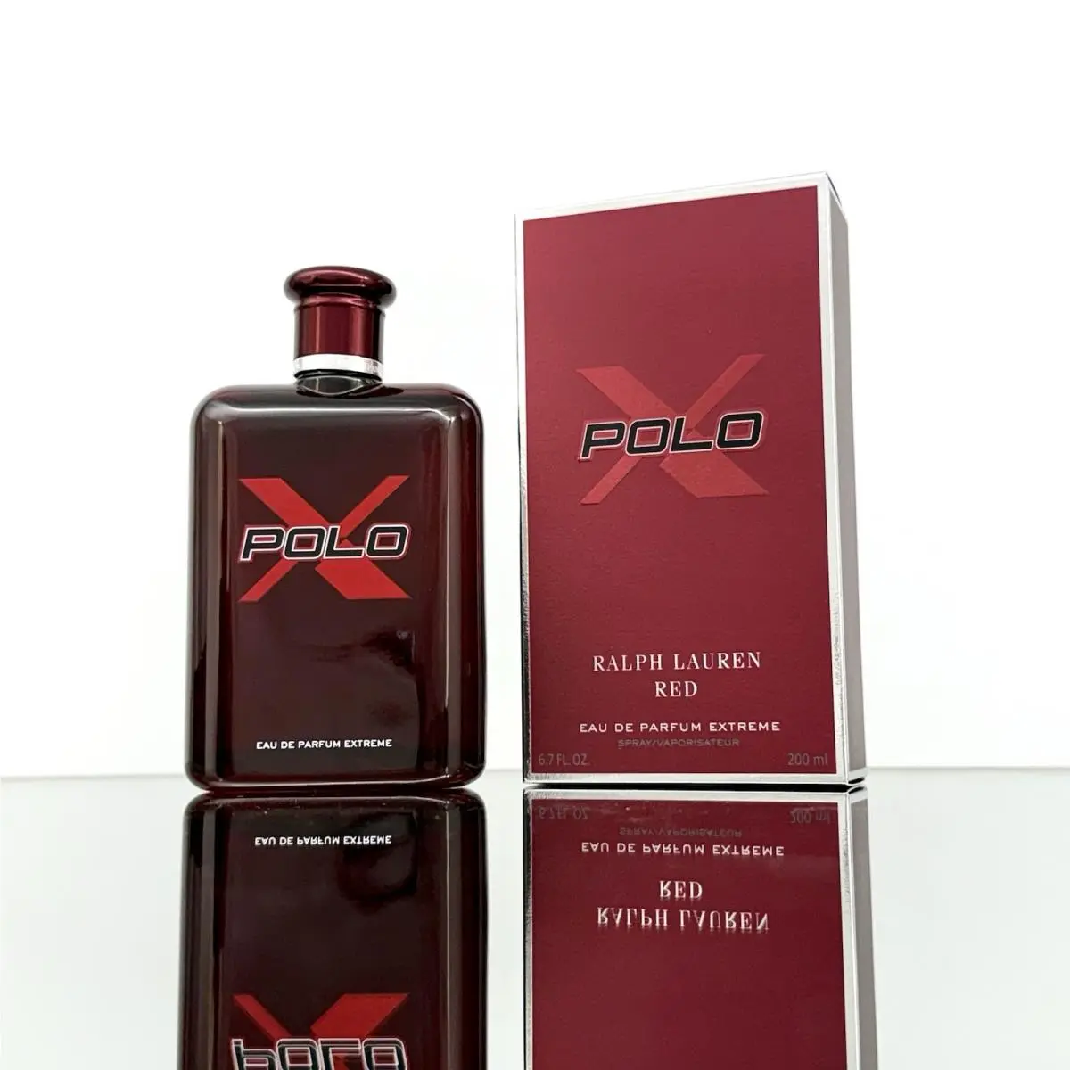 Ralph Lauren Polo Red Extreme For Men 6.7oz-200ml Edp Spray New-sealed BJ16