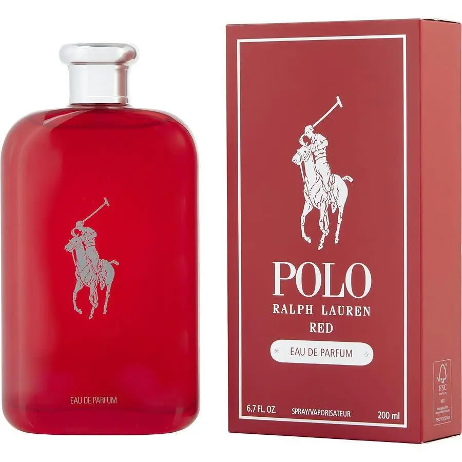 Ralph Lauren Men`s Polo Red Edp Spray 6.7 oz Fragrances 3605972331663