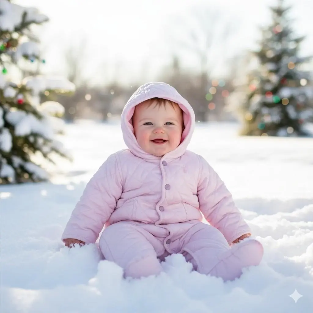 Polo Ralph Lauren Pink Baby Girl Snowsuit Size 6M Hooded Barn Bunting Fleece
