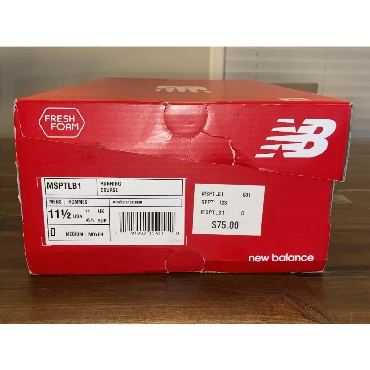 New Balance shoes - New Balance Fresh Foam Sport - MSPTLB1 - Black 7