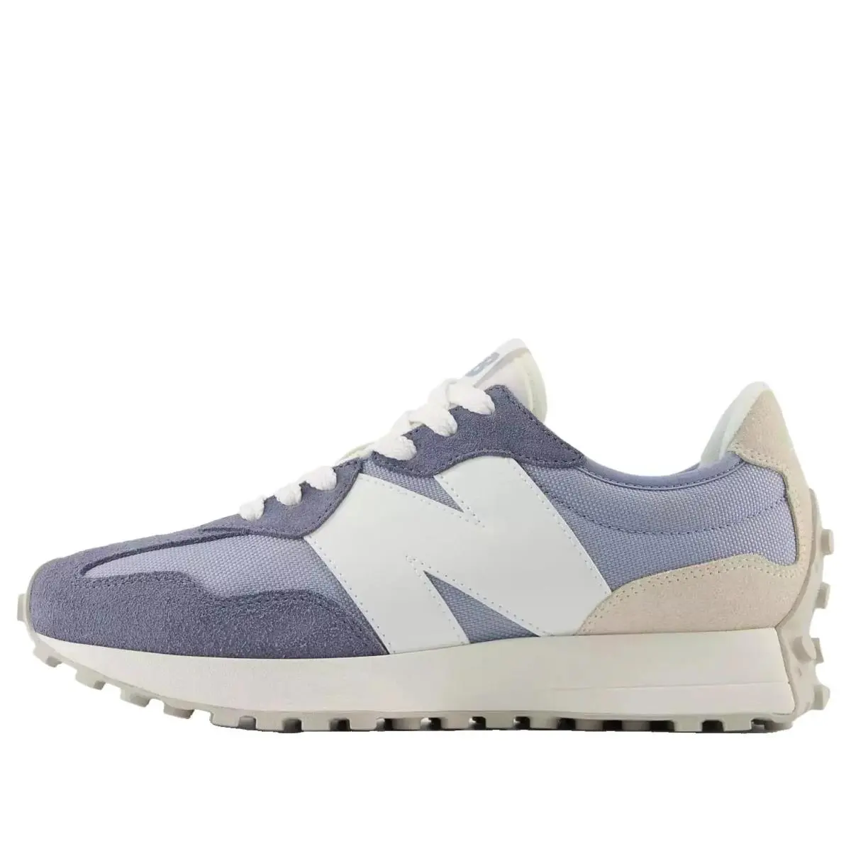 New Balance 327 Mens Size 8.5 Blue Suede Lace Up Lifestyle Sneakers Shoes U327FH