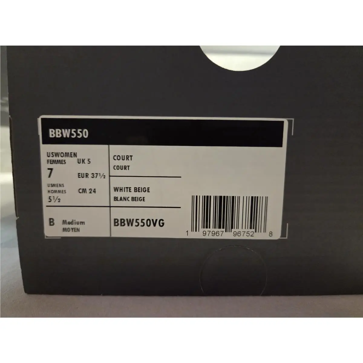 New Balance shoes - New Balance 550 - BBW550VG - White 0