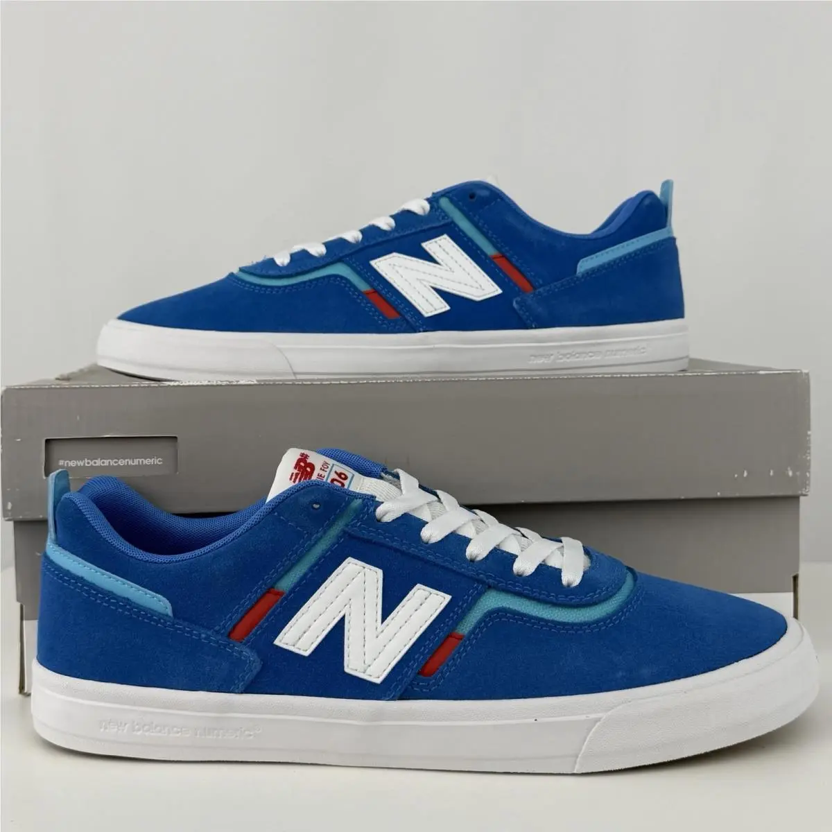 New Balance Numeric NM306 Jamie Foy Blue White Red Mens 11 Skate Shoes New