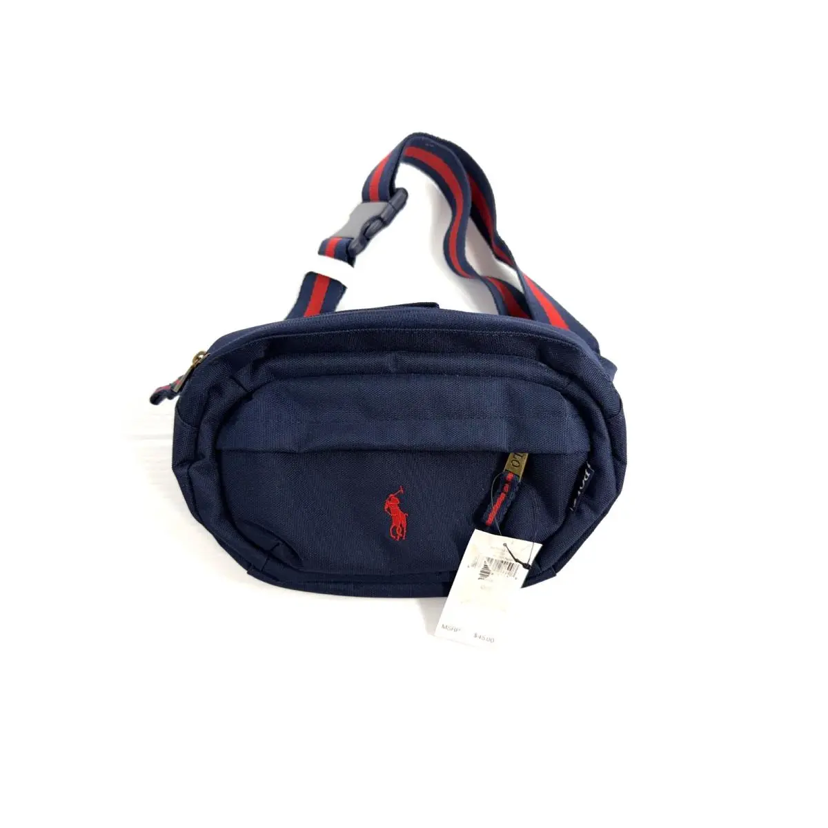 Polo Ralph Lauren Big Pony Crossbody Bag Newport Navy Unisex 9AR012 Bcv