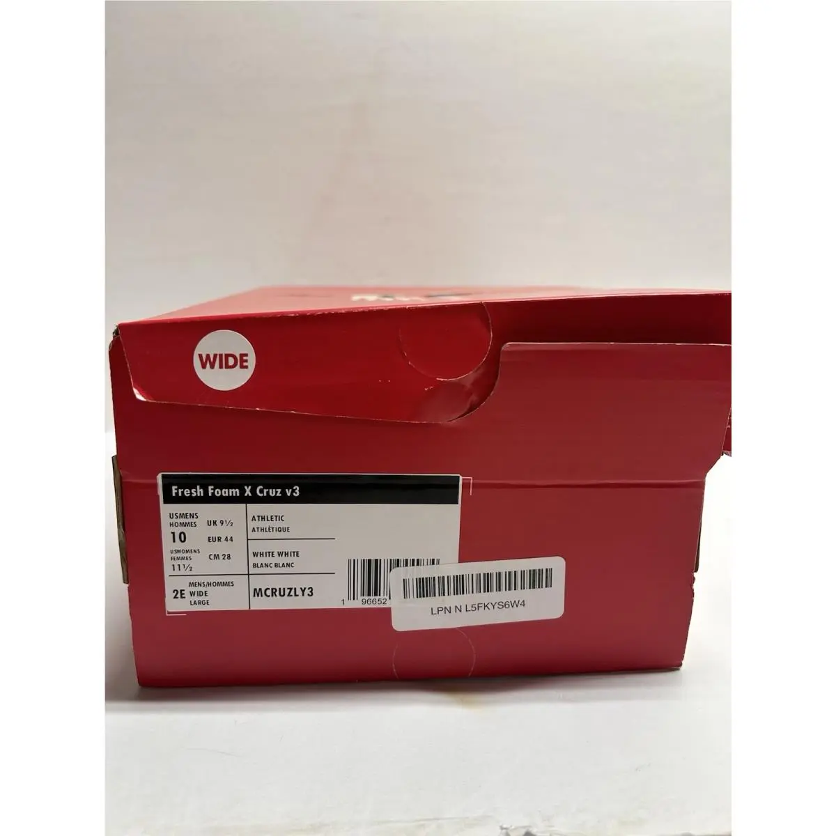 New Balance shoes - New Balance Fresh Foam Cruz - MCRUZLY3 - White 2