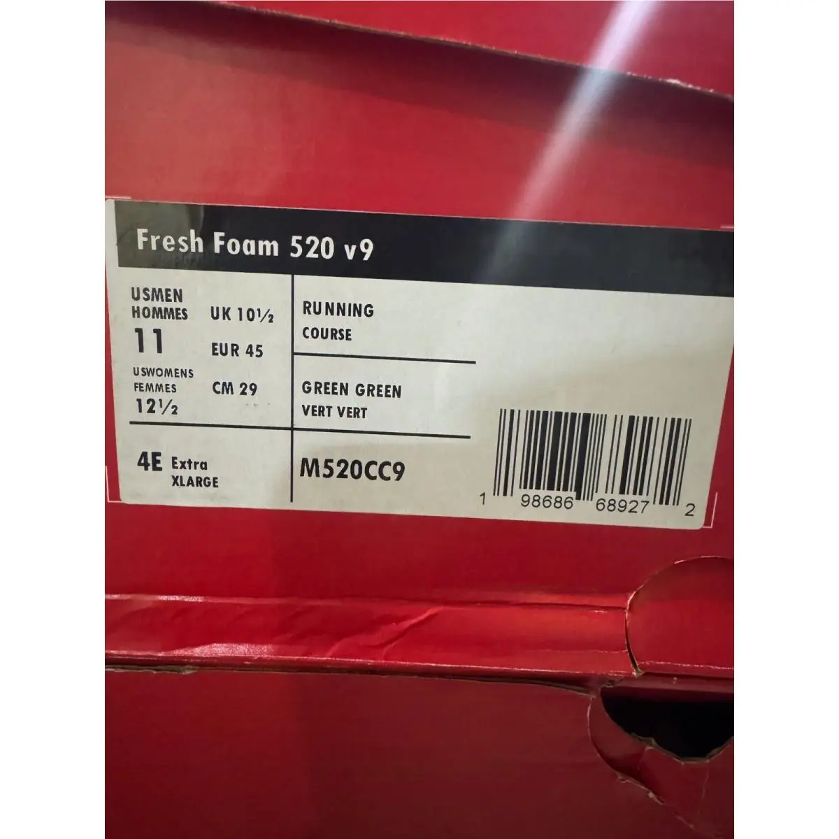 New Balance shoes - New Balance Fresh Foam 520 v9 - Green 1