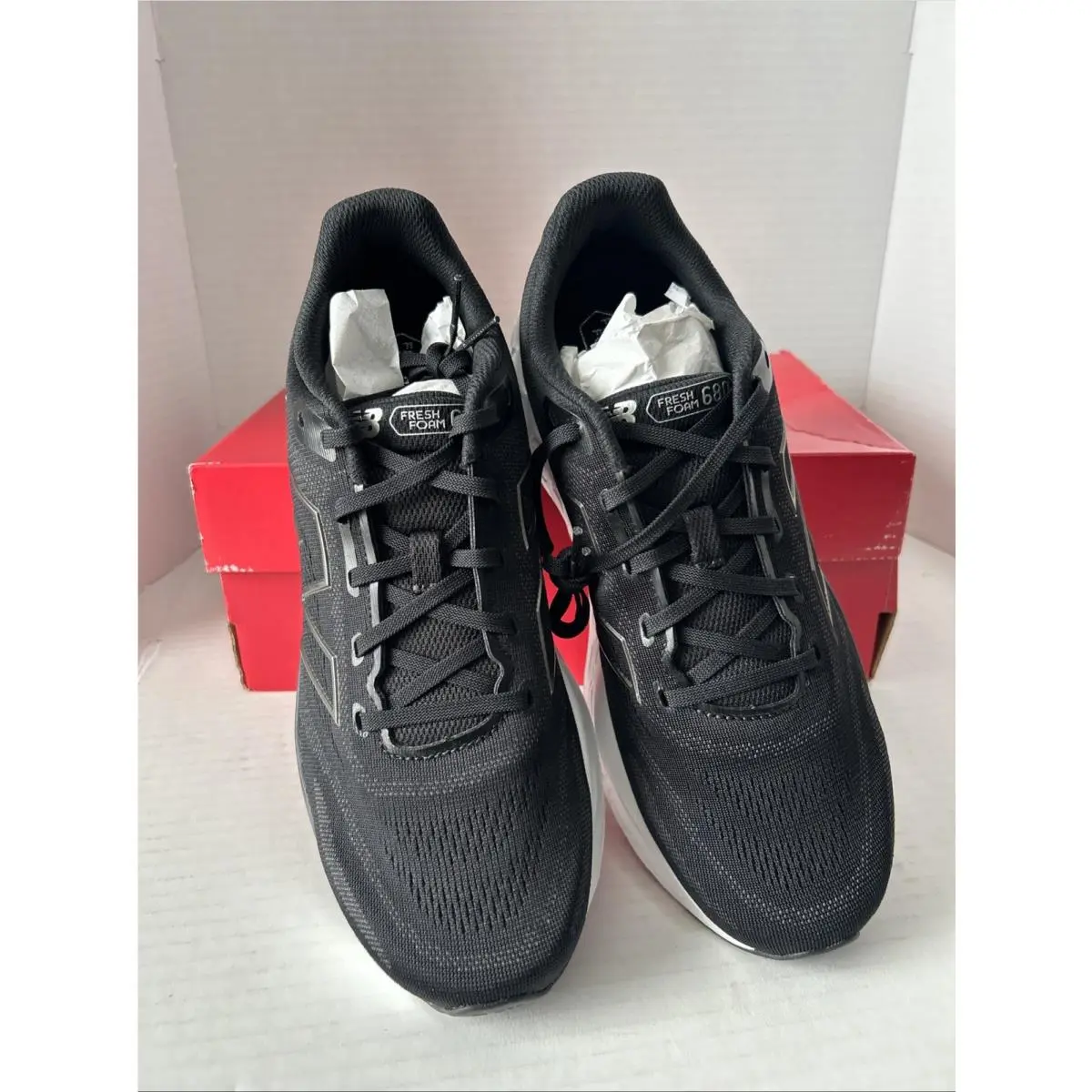 New Balance shoes - 680 - Black, White 1