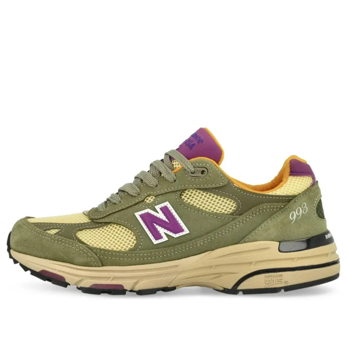 New Balance 993 Made in Usa Olive Leaf Maize U993OL Teddy Santis 9.5 New